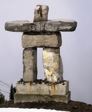 Inukshuk for the 2010 Winter Olympics